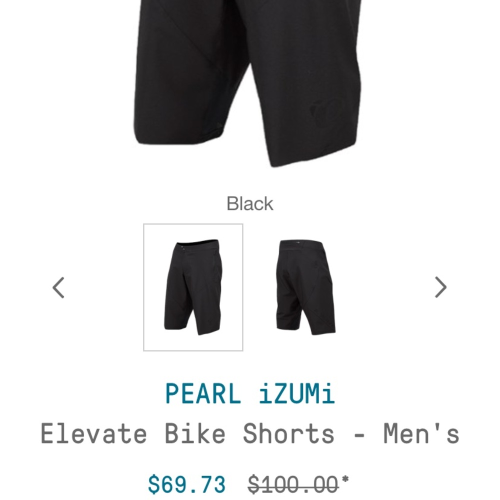 Pearl Izumi Men’s Mountain Bike Shorts